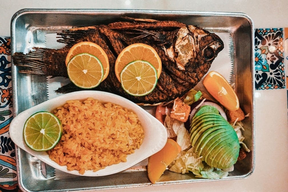 Whole Fried Fish / Mojarra.