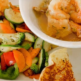 Camarones Al Mojo De Ajo