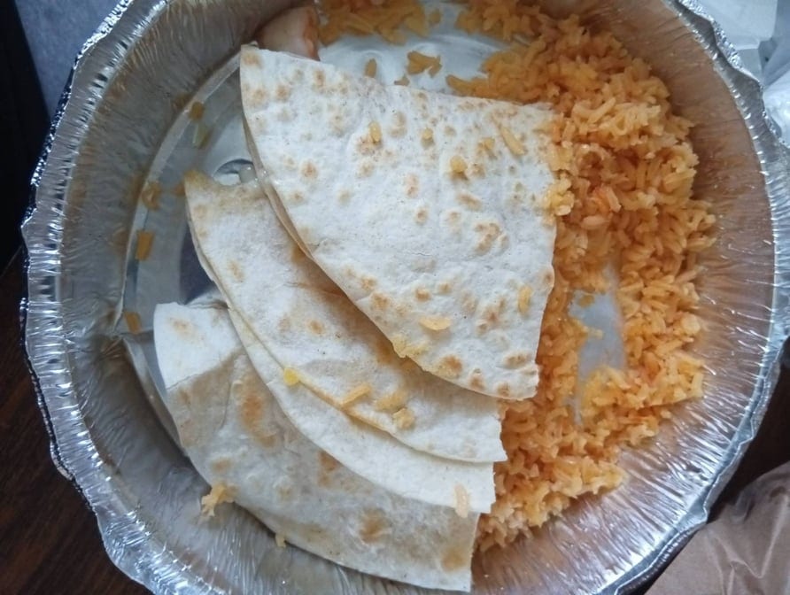 Shrimp Quesadillas.