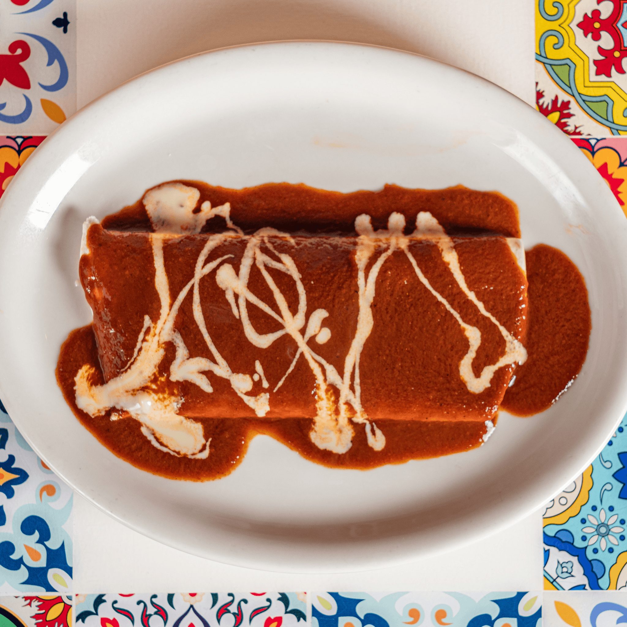 Enchilada Burrito À La Carte.