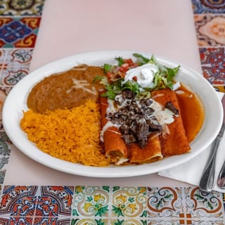 Enchiladas Al Carbon