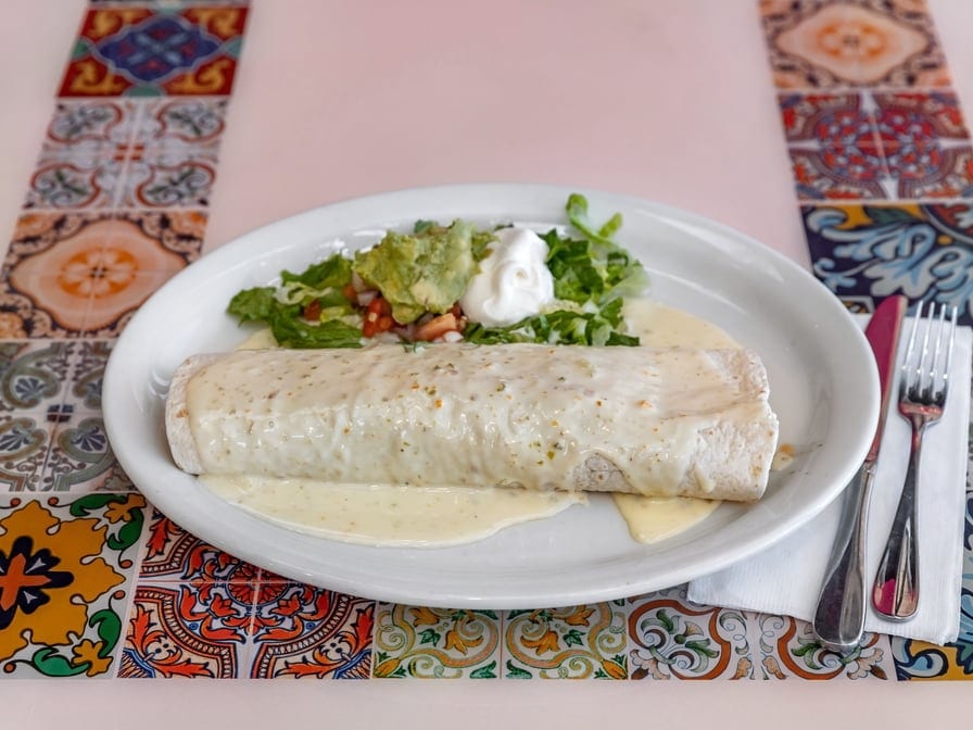 Burrito Asada.