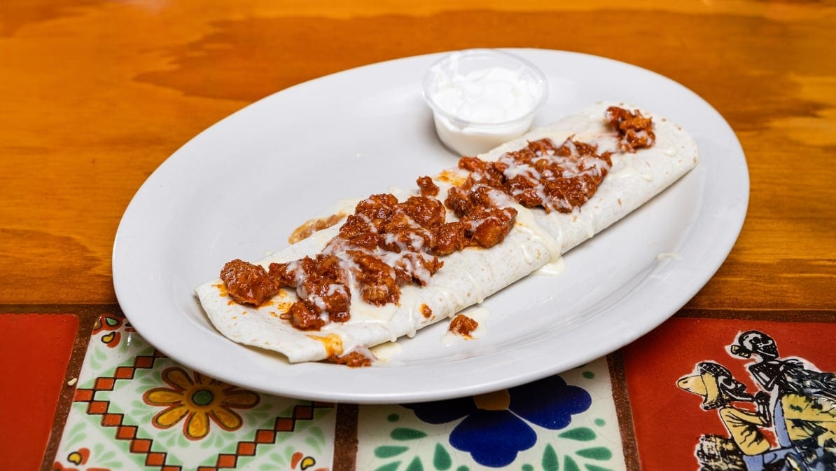 Burrito Grande.