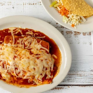 D. One Beef Taco, One Burrito & One Beef Enchilada