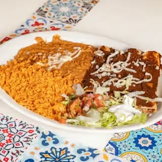 Enchiladas Con Mole.