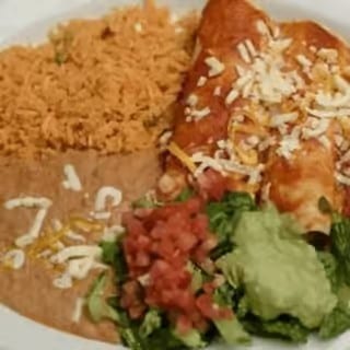 Vegetarian Cheese Enchiladas.