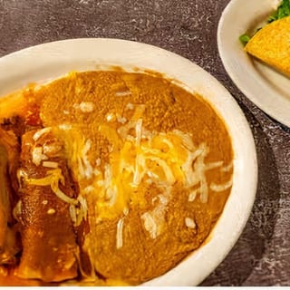 G. One Beef Enchilada, One Tamale & Beef Taco