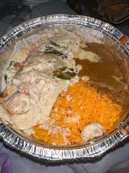 Burrito Seafood.