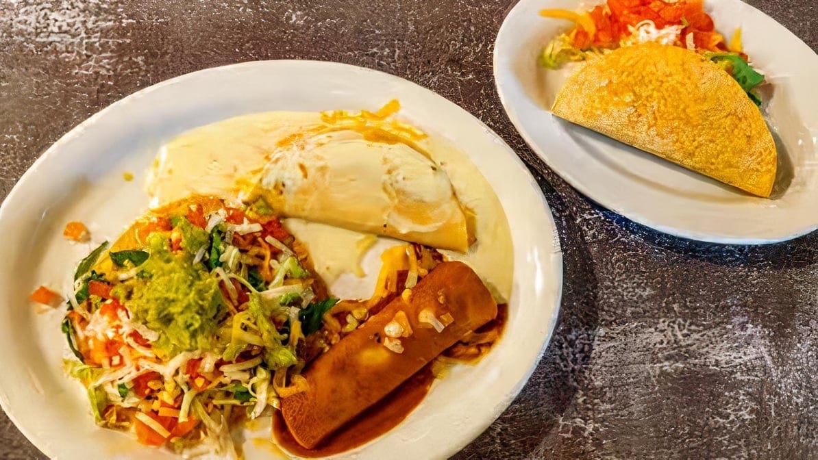 C. One Chalupa, One Cheese Taco, One Beef Taco & One Beef Enchilada.