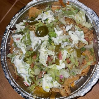 Nachos Con Pollo Asado / Grilled Chicken Nachos