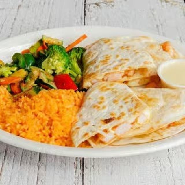Shrimp Quesadillas.