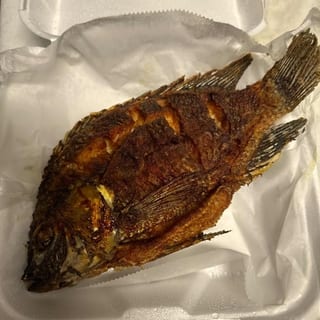 Whole Fried Fish (Mojarra)