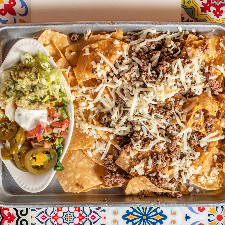 Indulge in Beef Nachos